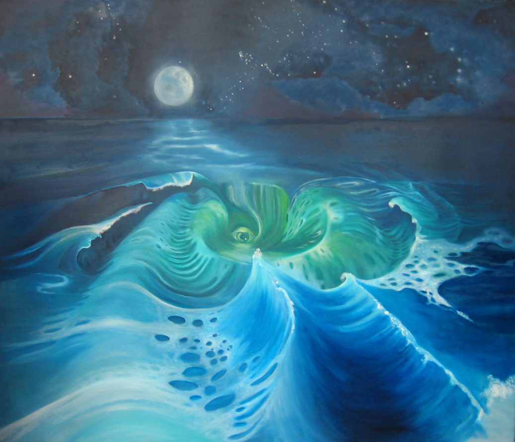 Des Meeres Wesen - Ariane Zuber, Gemälde