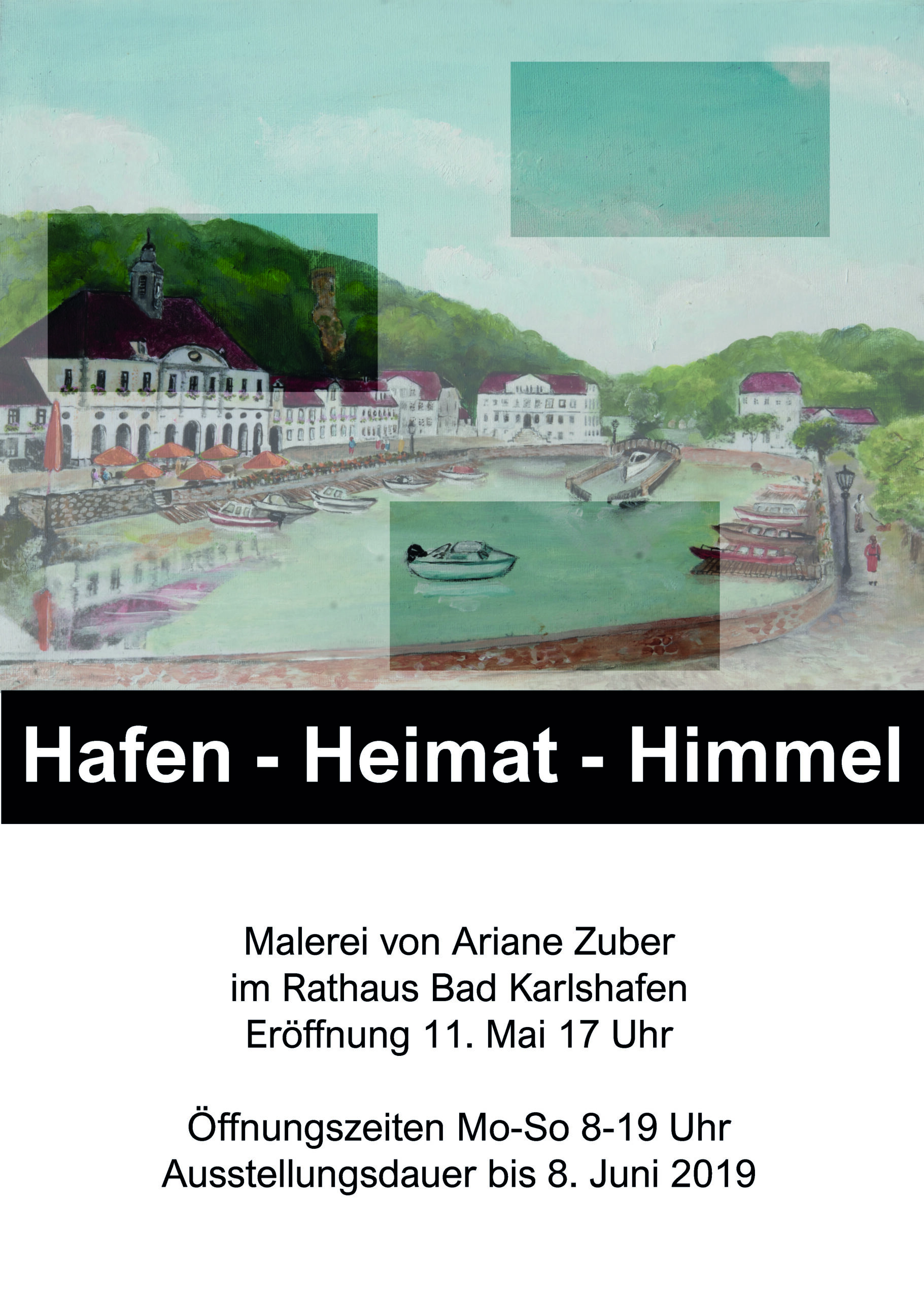 Ausstellung Malerei Ariane Zuber, Bad Karlshafen