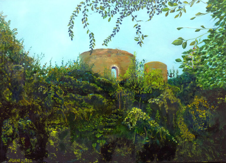 Ariane Zuber - Krukenburg, Öl auf Leinwand 50x70cm